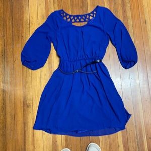 Royal Blue Dress